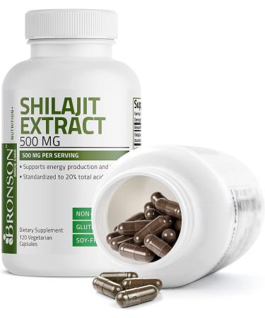 Pure Shilajit Extract 500mg Capsules – Energy, Strength & Vitality Support