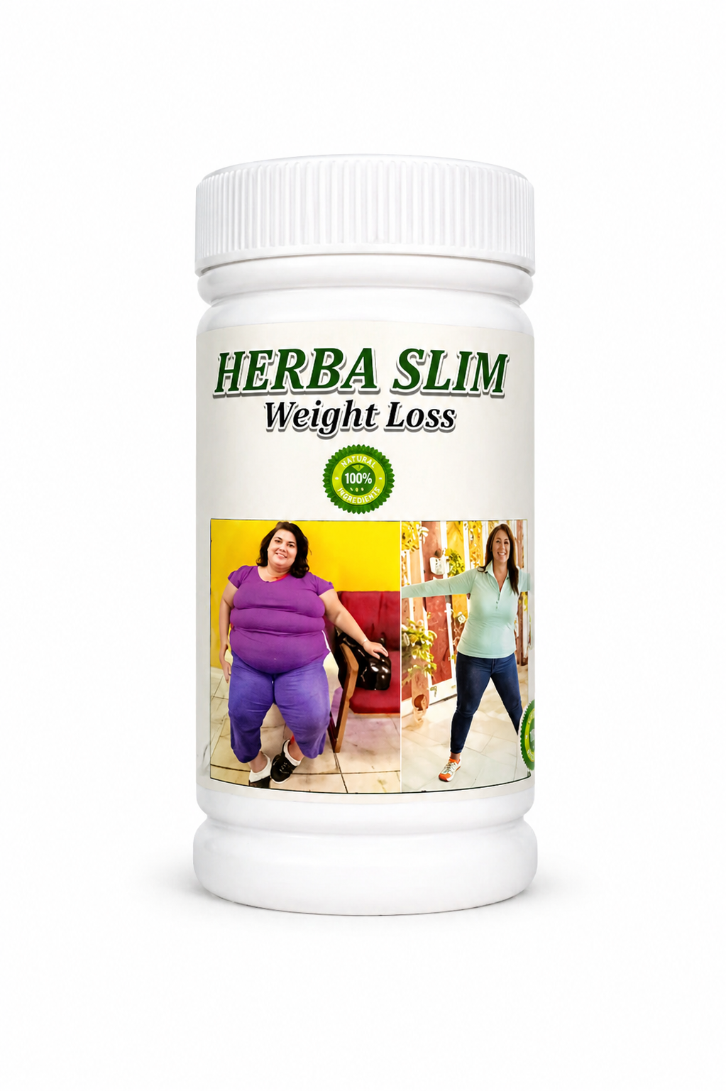Herba Slim Natural Weight Loss Capsules | 100% Herbal Fat Burner