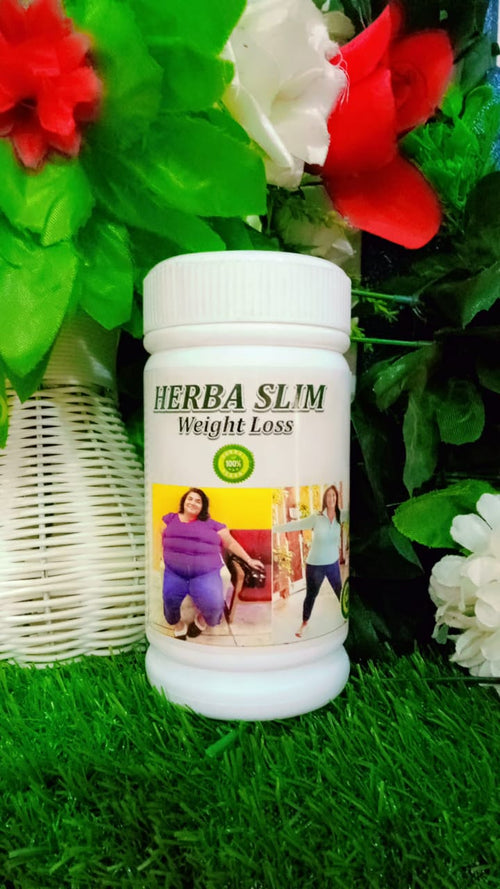 Herba Slim Natural Weight Loss Capsules | 100% Herbal Fat Burner
