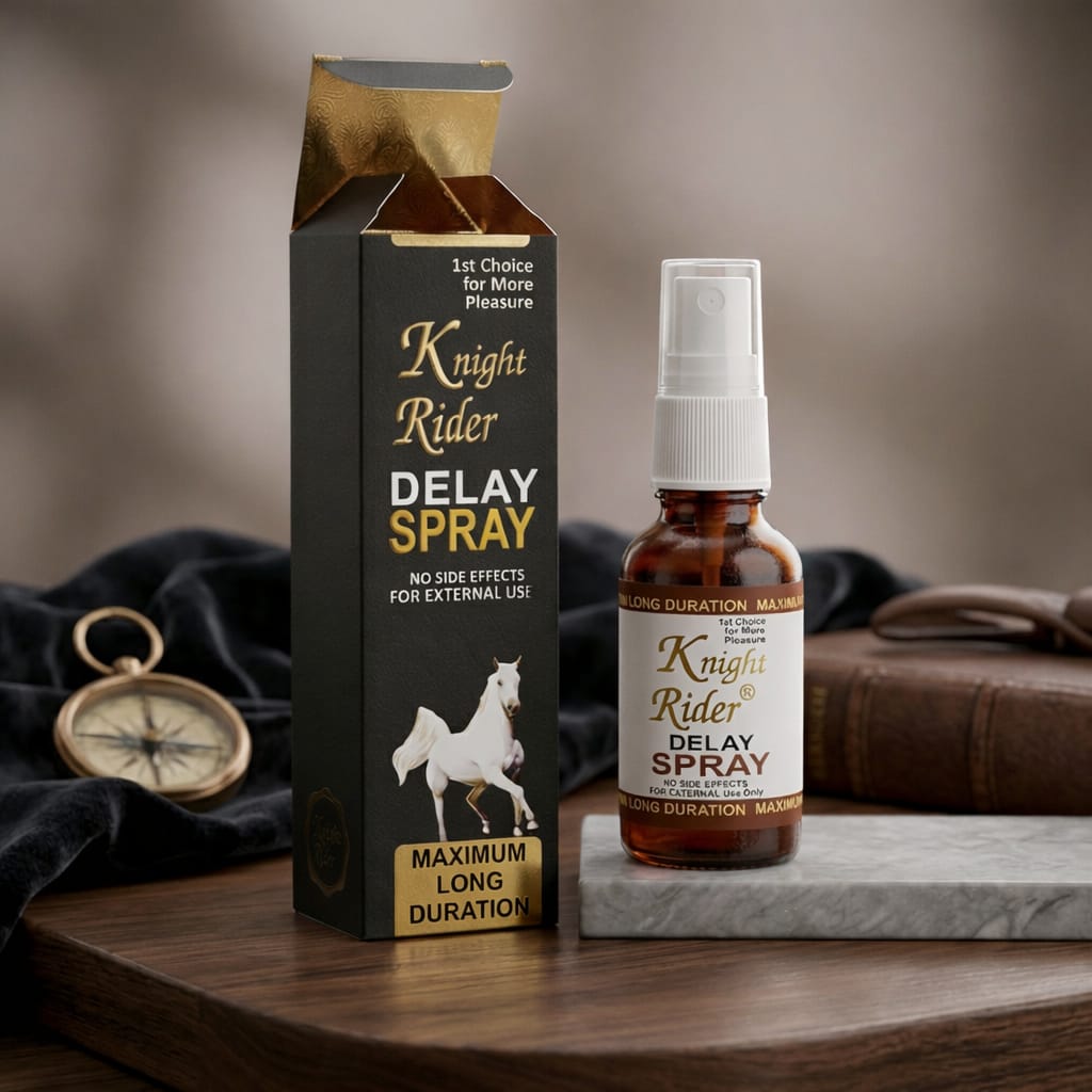 Knight Rider Delay Spray for Men – Long Lasting Performance | Maximum Duration Formula